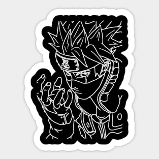 Hatake kakasi Sticker